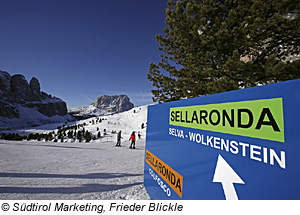 Skiurlaub in Wolkenstein, Südtirol, Italien