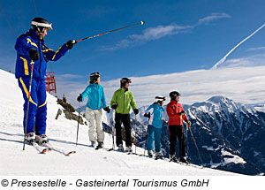 Skigebiet in Bad Gastein