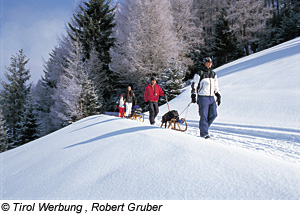 Winterurlaub in Biberwier in Tirol, Österreich
