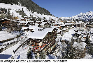 Skigebiet in der Schweiz, Mürren