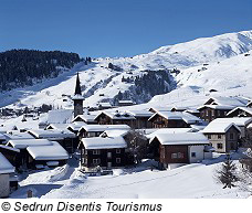 Skiurlaub in Sedrun, Schweiz
